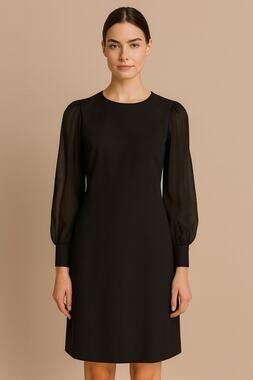 RIHOAS Black Cocktail Dress Party Holiday NWT Chic Feminine Vtg Inspired XL